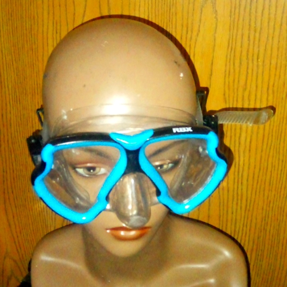 BLaCK/TeaL "RBX" Swimming pool 🥽 goggles *Adjustable sizing* @See PICS PLZ